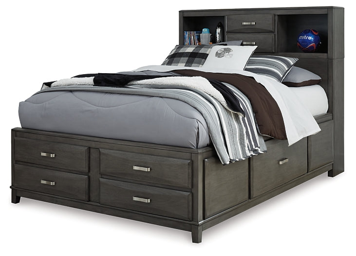 Caitbrook  Storage Bed With 8 Drawers