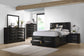 Briana 5-piece California King Bedroom Set Black