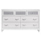 Barzini 5-piece California King Bedroom Set White