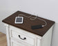 Hillcrest 2-drawer Nightstand Distressed White