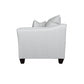 Salizar Upholstered Flared Arm Loveseat Sand