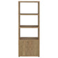 Tabby 3-shelf Engineered Wood Media Tower Mango