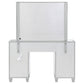 Allora 9-drawer Vanity Set with Lighting Metallic Silver