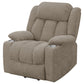 Houston Upholstered Power Lift Recliner Chair Camel