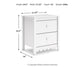 Hallityn Full Panel Headboard with Dresser and Nightstand