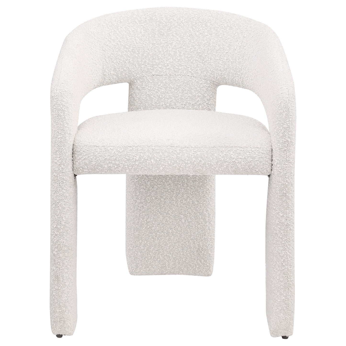 Eudora Boucle Upholstered Dining Side Chair Cream (Set of 2)