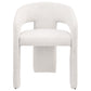 Eudora Boucle Upholstered Dining Side Chair Cream