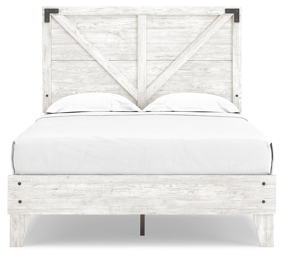 Shawburn Full Platform Bed with Dresser, Chest and Nightstand