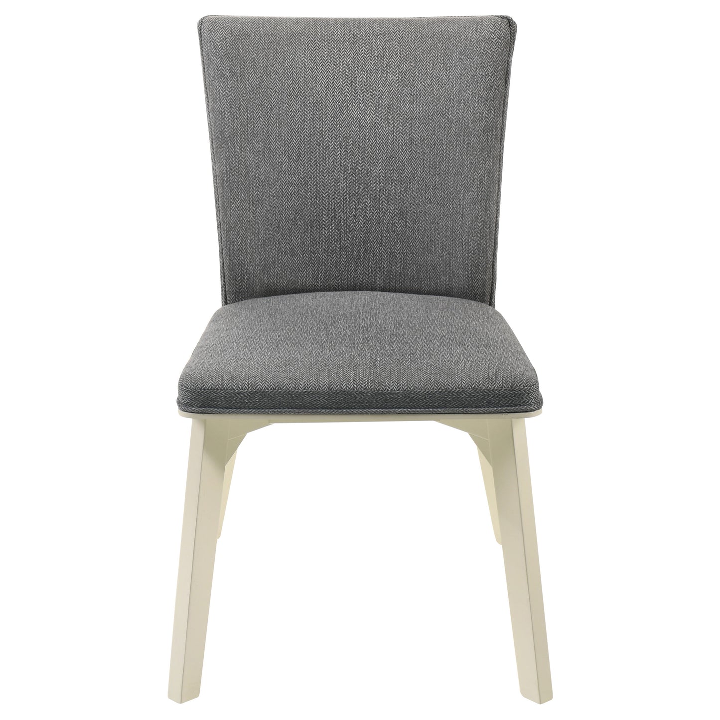 Biloxi Upholstered Dining Side Chair Grey (Set of 2)