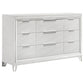 Marmore 5-piece Eastern King Bedroom Set White