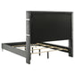 Lucia 5-piece Eastern King Bedroom Set Grey and Black