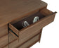 Maderia 8-drawer Dresser and Mirror Walnut