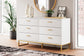 Socalle Full Panel Headboard with Dresser, Chest and 2 Nightstands