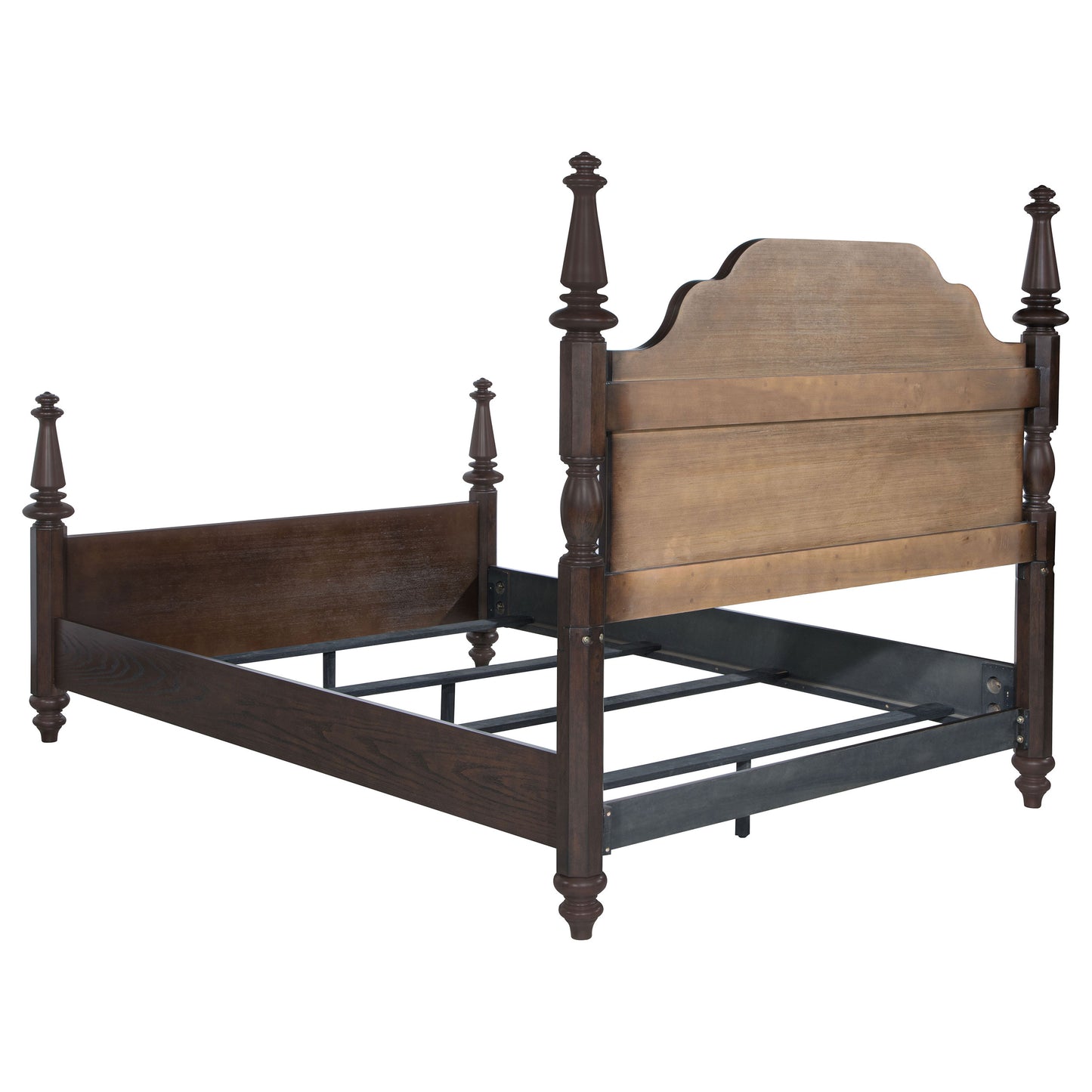 Andover 4-piece Eastern King Bedroom Set Dark Oak