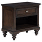 Andover 4-piece Eastern King Bedroom Set Dark Oak