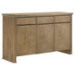 Adina 2-door 59-inch Sideboard Server Distressed Light Brown