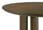 Ottowa 47-inch Round Counter Height Dining Table Brown