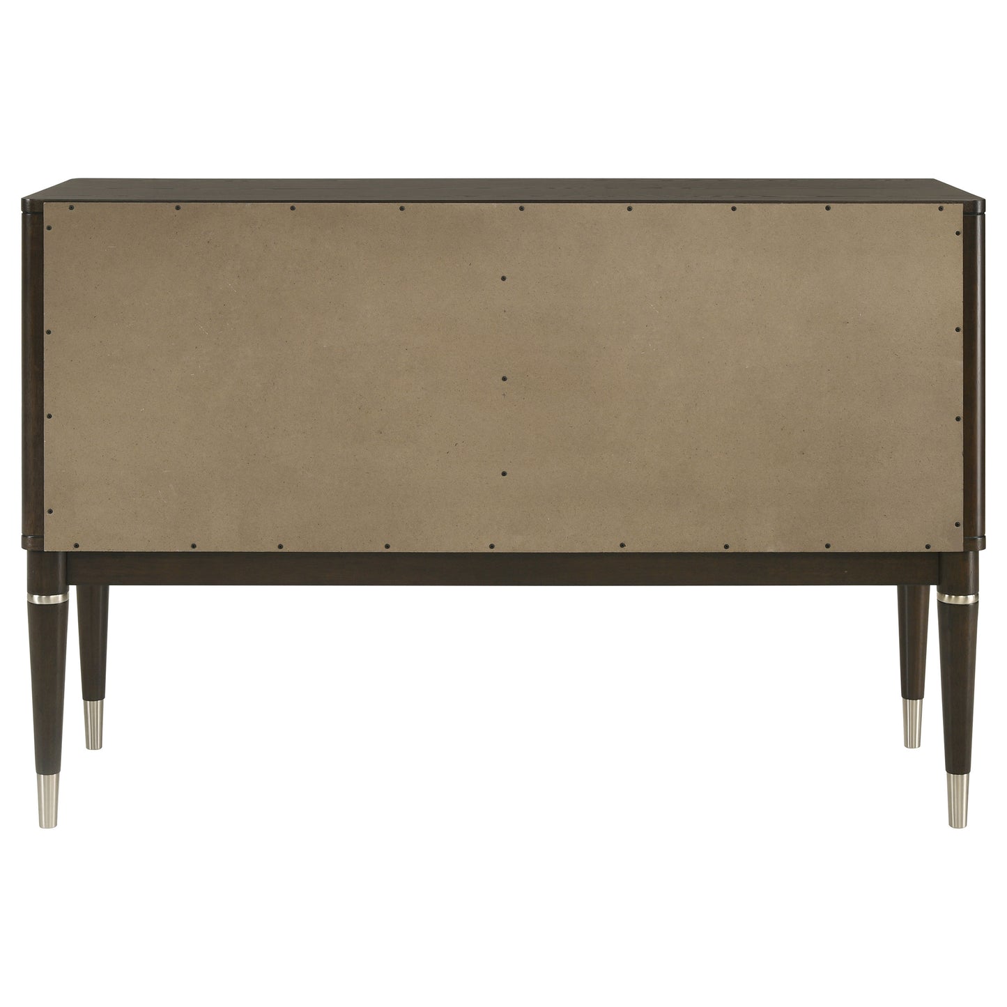 Reseda 4-door Dining Sideboard Server with Shelves Ash Brown