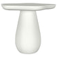 Perth 17-inch Side Table with Cloud-Shaped Top Off White