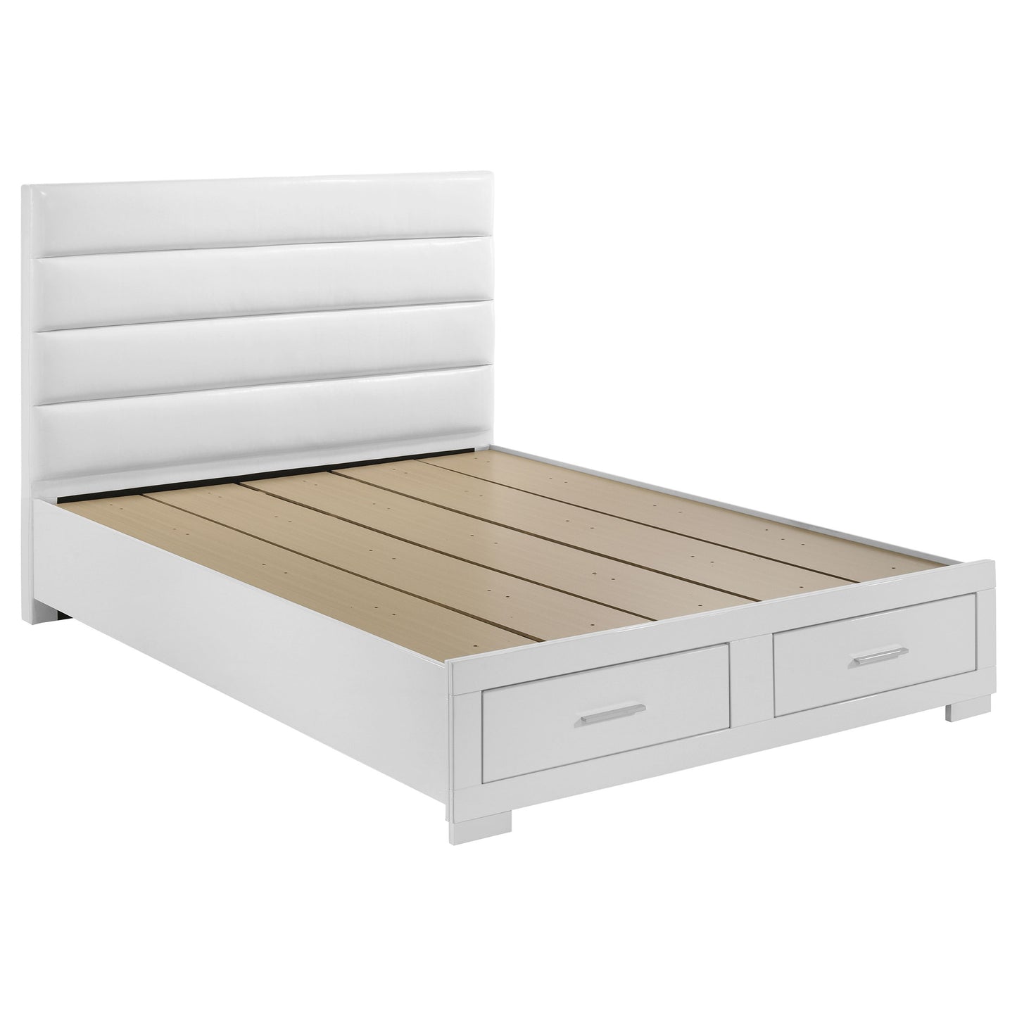 Felicity 5-piece California King Platform Bedroom Set White