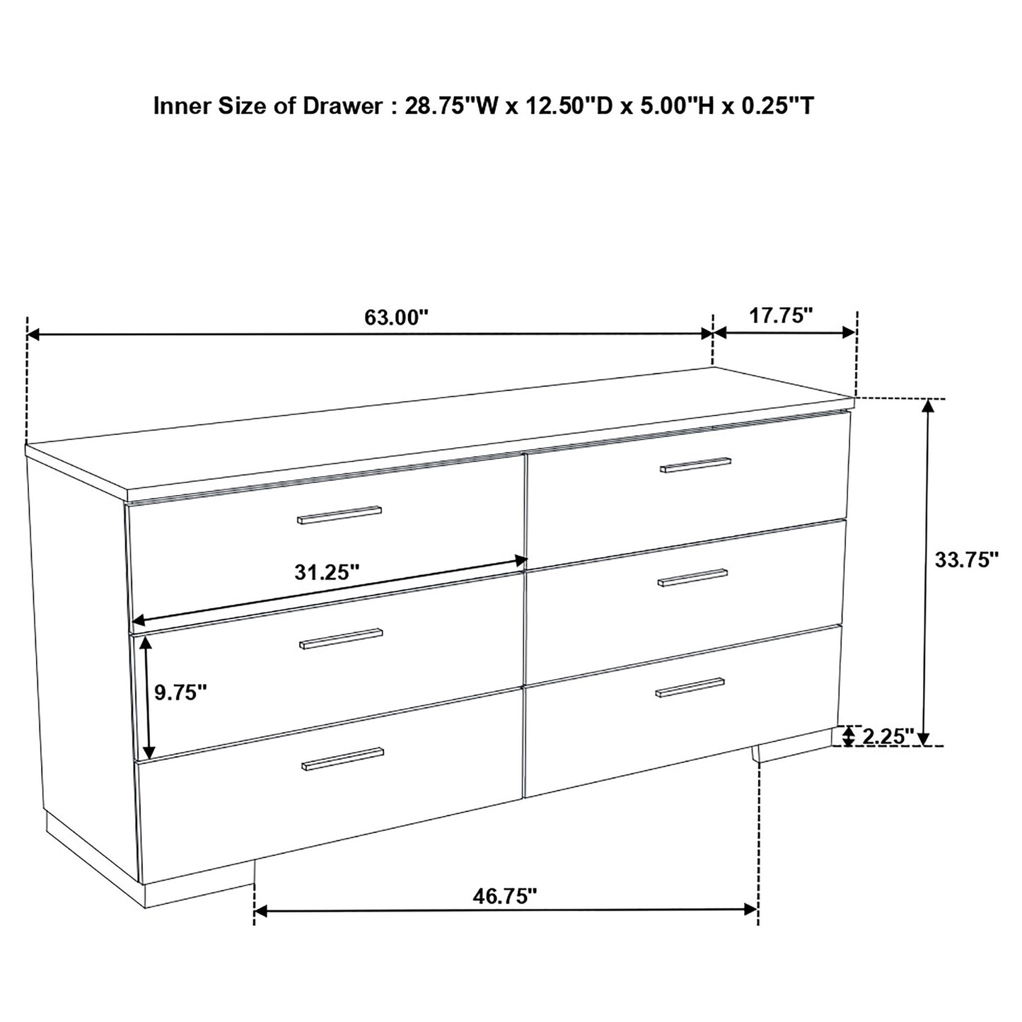 EASTERN KING BED 4 PC SET