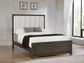 Gran Park 59-inch Eastern King Panel Bed Dark Cocoa