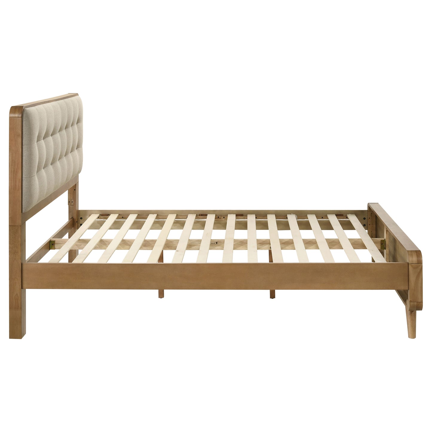 Robyn Wood Eastern King Platform Bed Light Ash