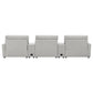 Collins 5-piece Power Reclining Home Theater Seating Grey