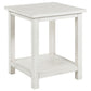 Payne 2-piece Coffee and End Table Set Distressed White