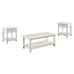 Payne 3-piece Coffee and 1-drawer End Table Set White