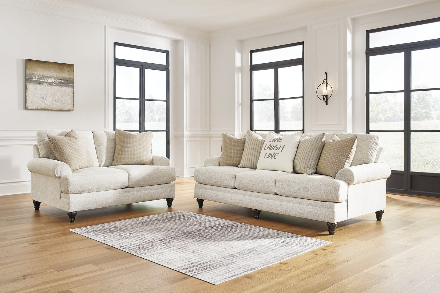 Valerani Sofa and Loveseat