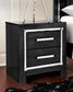 Kaydell Queen Upholstered Panel Storage Bed with Mirrored Dresser, Chest and Nightstand