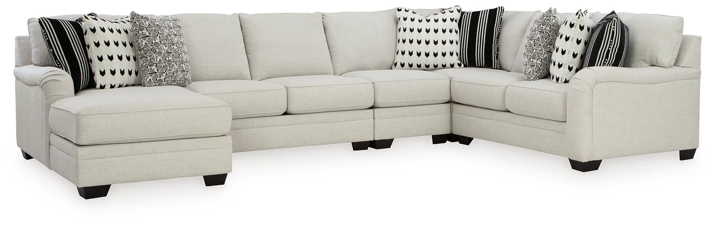 Huntsworth 5-Piece Sectional with Ottoman