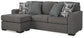 Gardiner Sofa Chaise with Ottoman