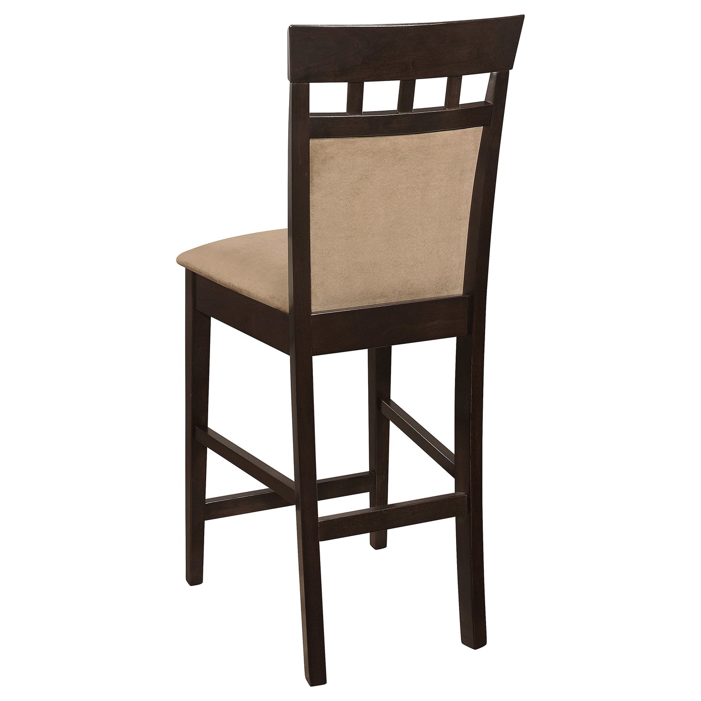 Gabriel Closed Back Counter Chair Cappuccino (Set of 2)