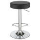 Ramses 29" Adjustable Bar Stool Chrome and Black