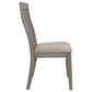 Nogales Wood Dining Side Chair Coastal Grey (Set of 2)