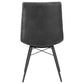 Aiken Upholstered Dining Side Chair Charcoal (Set of 4)