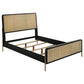 Arini 4-piece Eastern King Bedroom Set Black and Natural