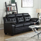 Finley Upholstered Padded Arm Tufted Sofa Black