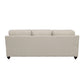 Glenn Upholstered English Arm Sofa Light Grey and Blue