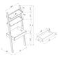 Colella 3-piece Ladder Desk and Bookcase Set Cappuccino